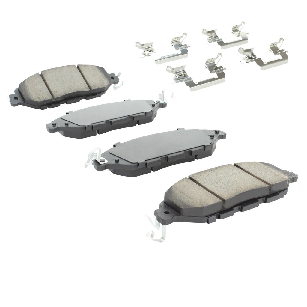Quality-Built 1001-1649C - Premium Ceramic Brake Pad Set with Hardware