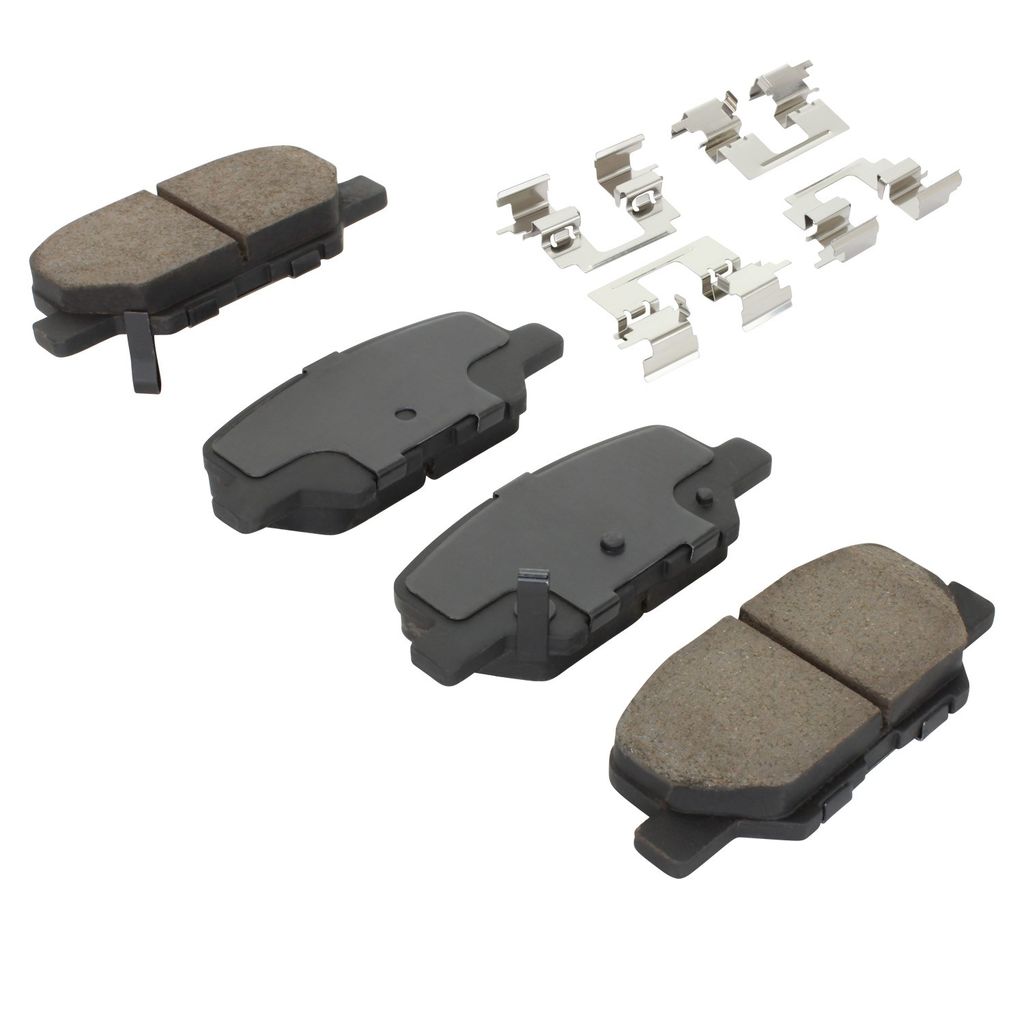 Quality-Built 1001-1679C - Premium Ceramic Brake Pad Set with Hardware