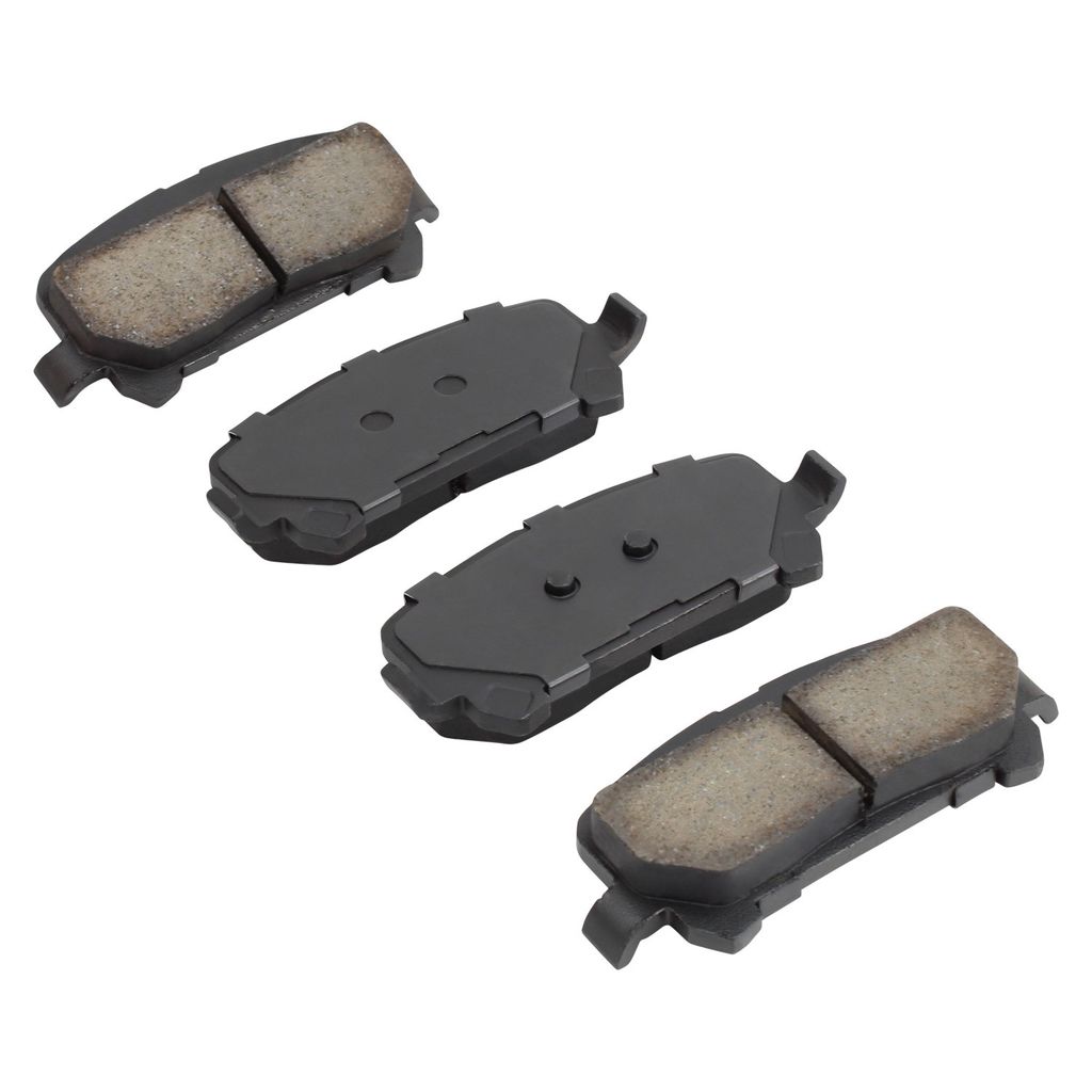Quality-Built 1001-1806C - Premium Ceramic Brake Pad Set with Hardware
