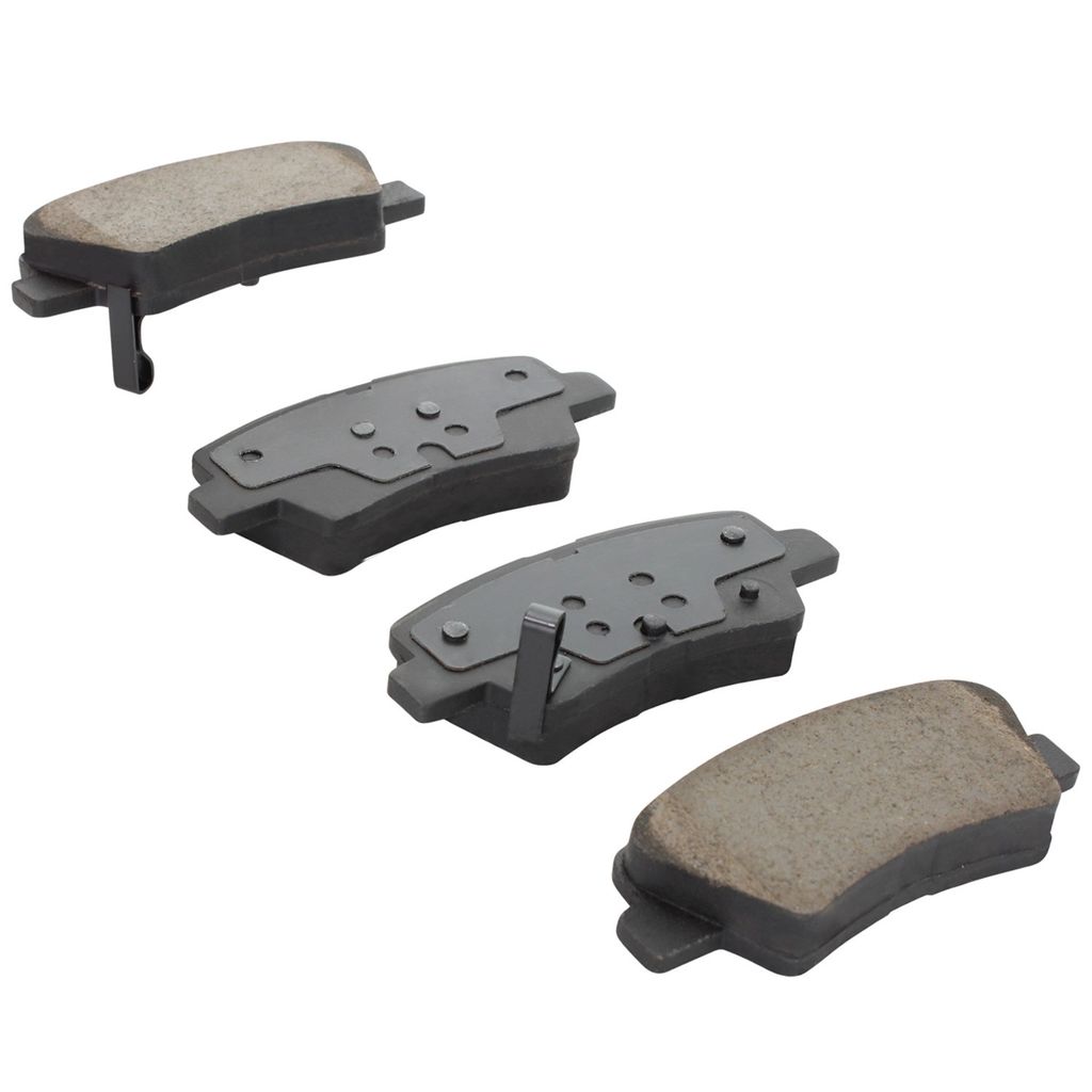Quality-Built 1001-1812C - Premium Ceramic Brake Pad Set