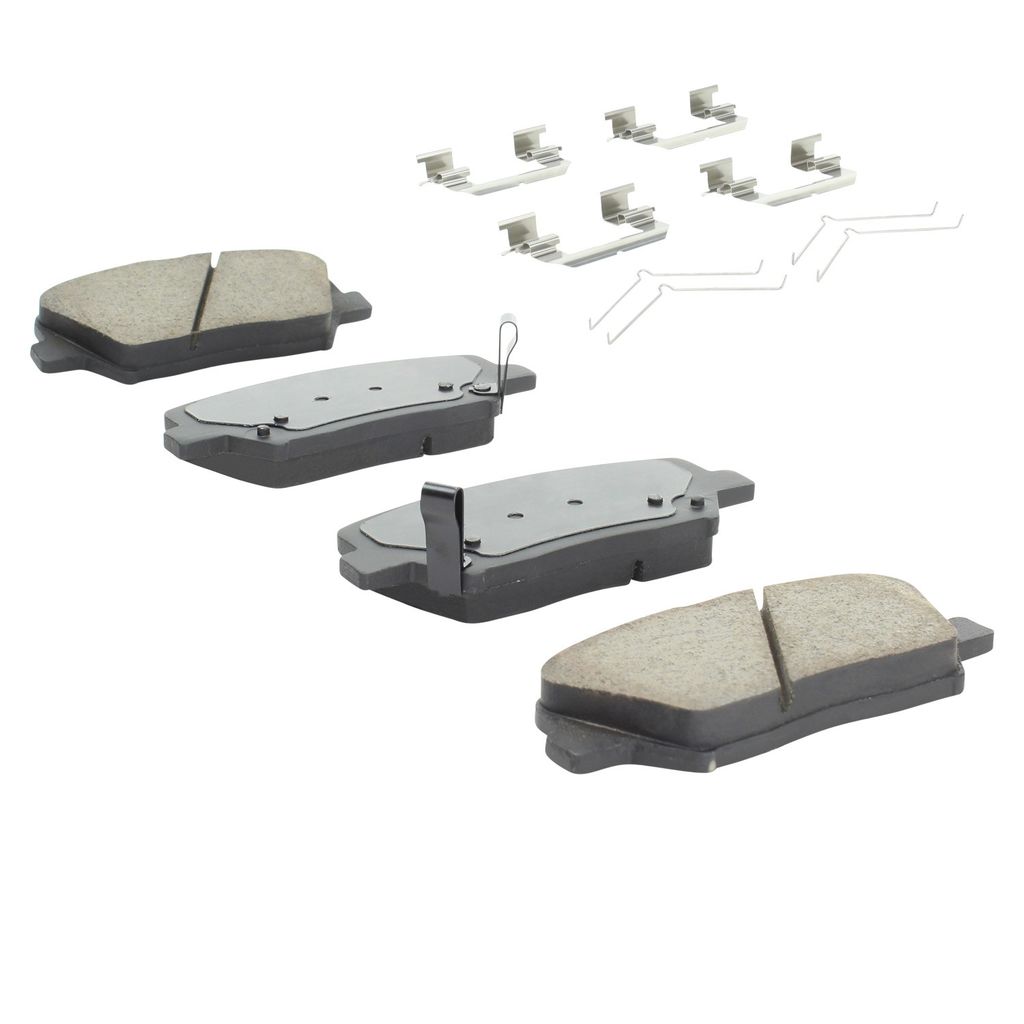 Quality-Built 1001-1815C - Premium Ceramic Brake Pad Set with Hardware