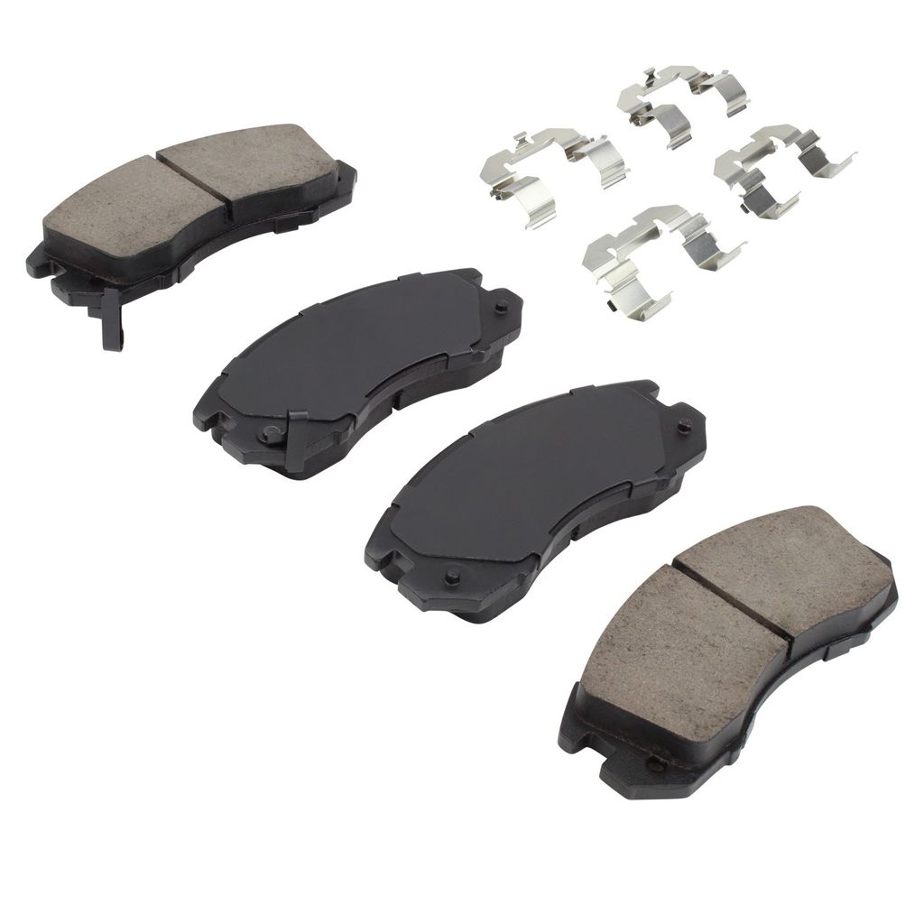 Quality-Built 1001-0470M - Premium Semi-Metallic Brake Pad Set