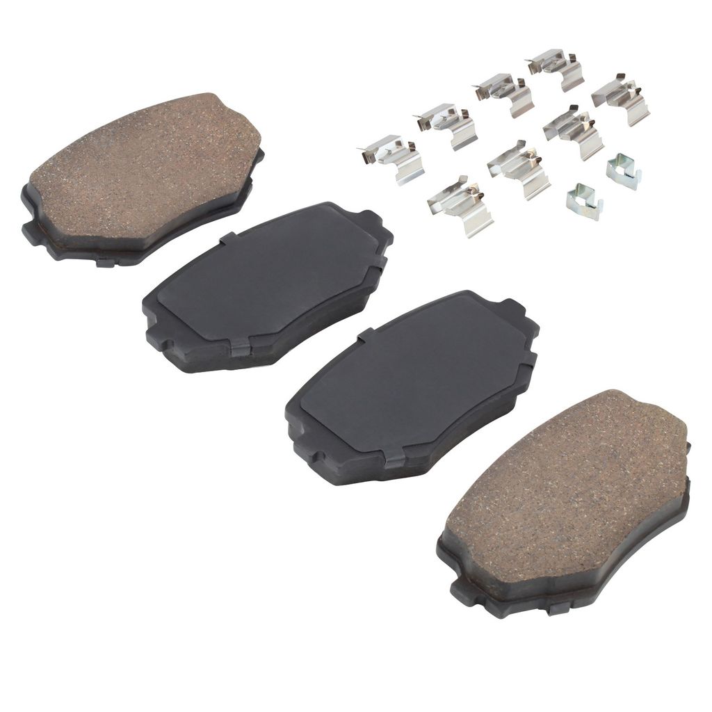 Quality-Built 1001-0680M - Premium Semi-Metallic Brake Pad Set