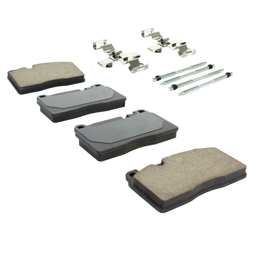 Quality-Built 1001-1663M - Premium Semi-Metallic Brake Pad Set