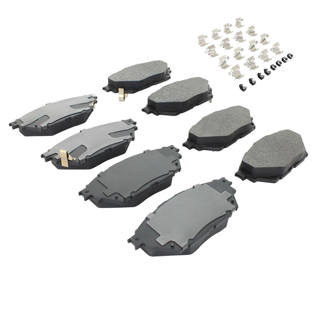 Quality-Built 1001-1682M - Premium Semi-Metallic Brake Pad Set