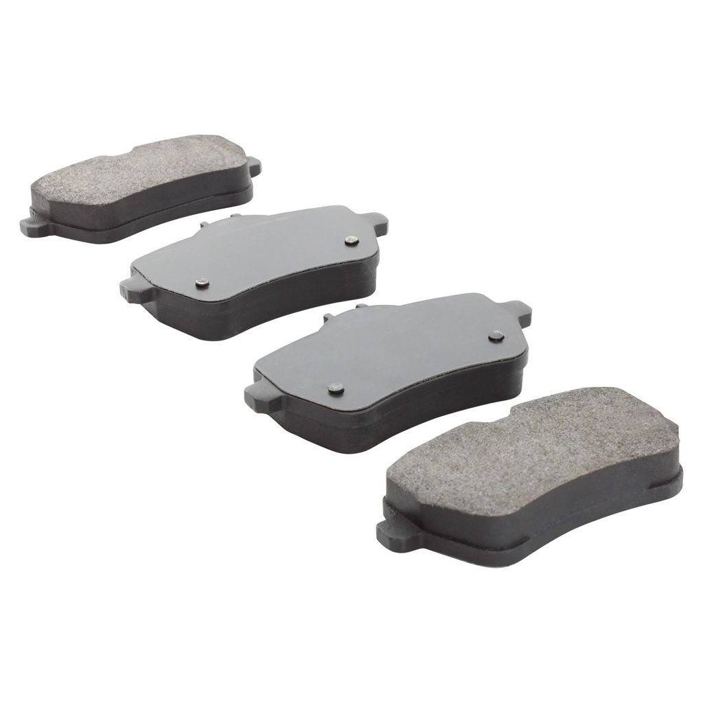 Quality-Built 1001-1689M - Premium Semi-Metallic Brake Pad Set with Hardware