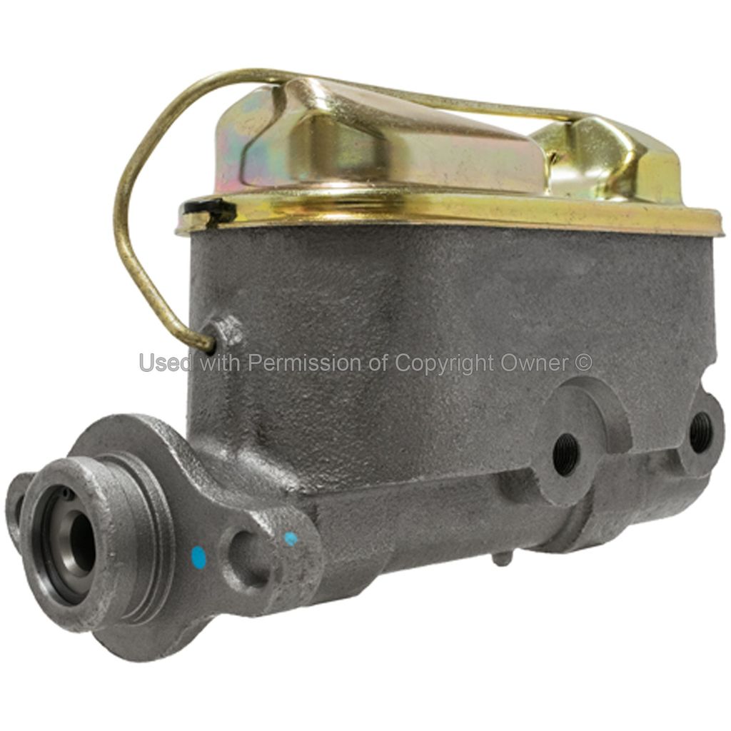 Quality-Built M1896 - Aluminum Brake Master Cylinder 2 Mounting Holes Reservoir Included