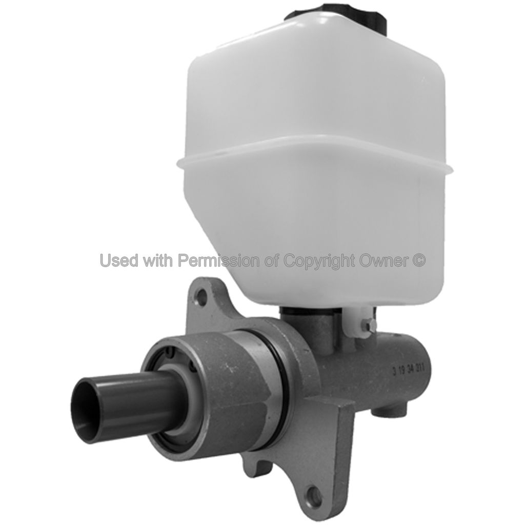 Quality-Built NM4114 - Aluminum Brake Master Cylinder 2 Mounting Holes Reservoir Included