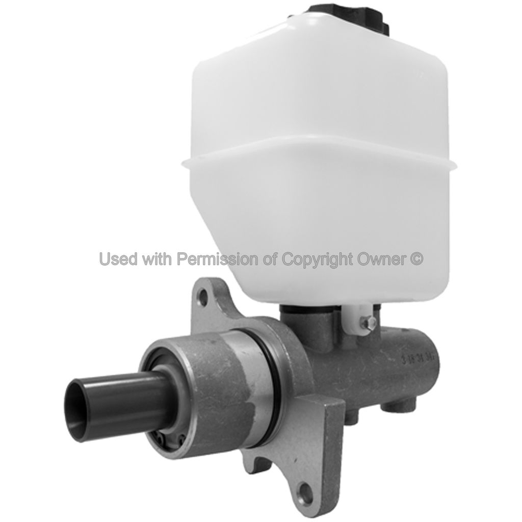 Quality-Built NM4115 - Aluminum Brake Master Cylinder 2 Mounting Holes Reservoir Included