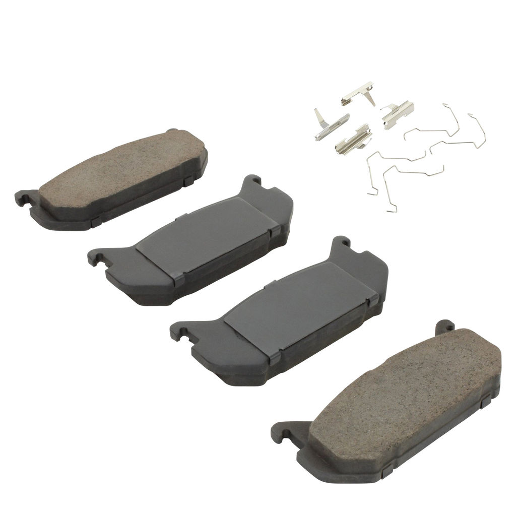 Quality-Built 1003-0584C - Black Series Ceramic Brake Pad Set