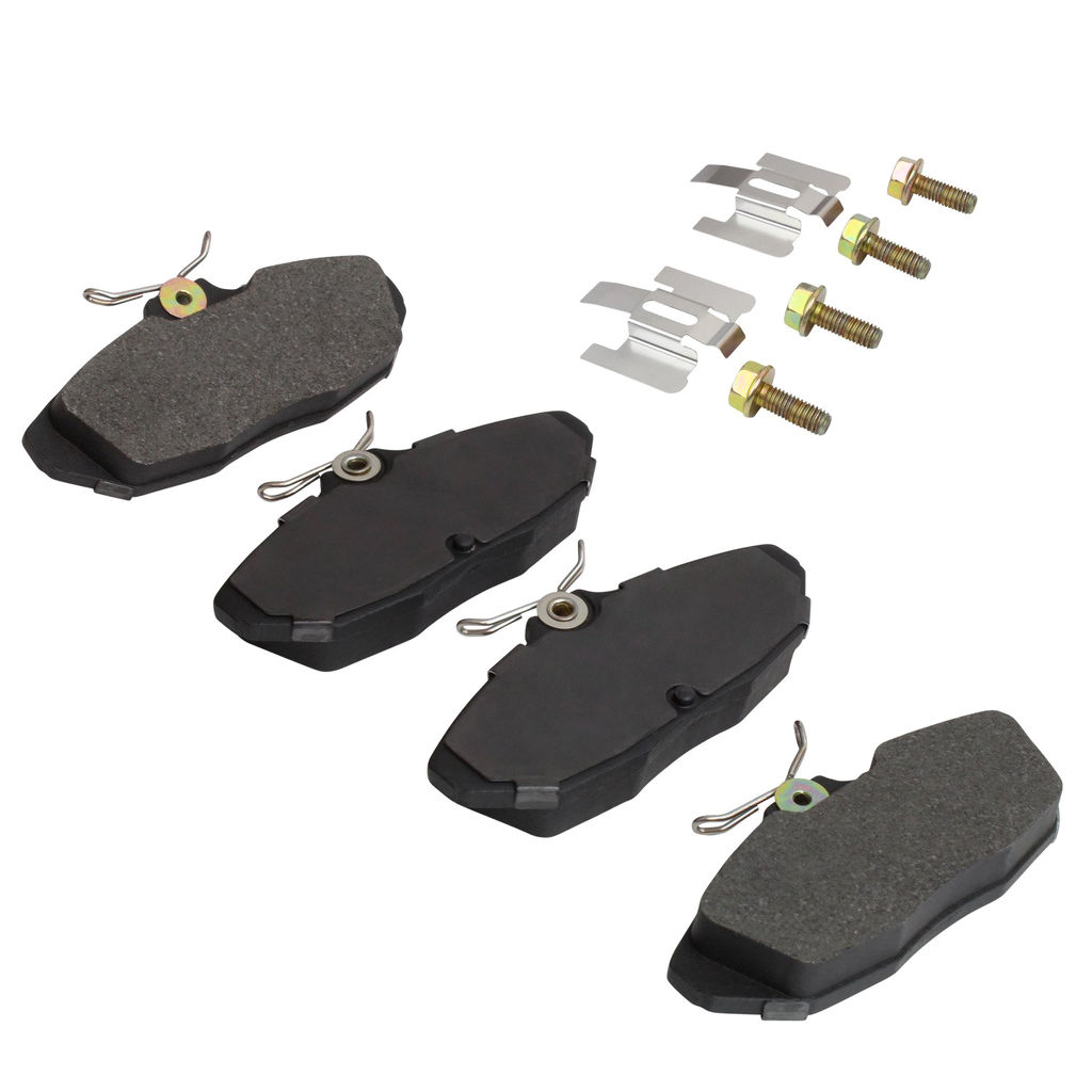 Quality-Built 1003-0599C - Black Series Ceramic Brake Pad Set