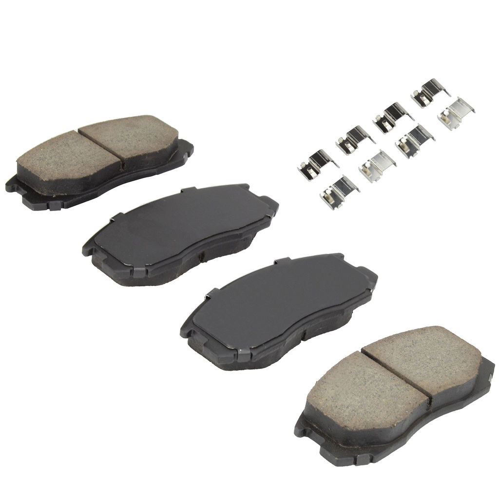 Quality-Built 1003-0602C - Black Series Ceramic Brake Pad Set