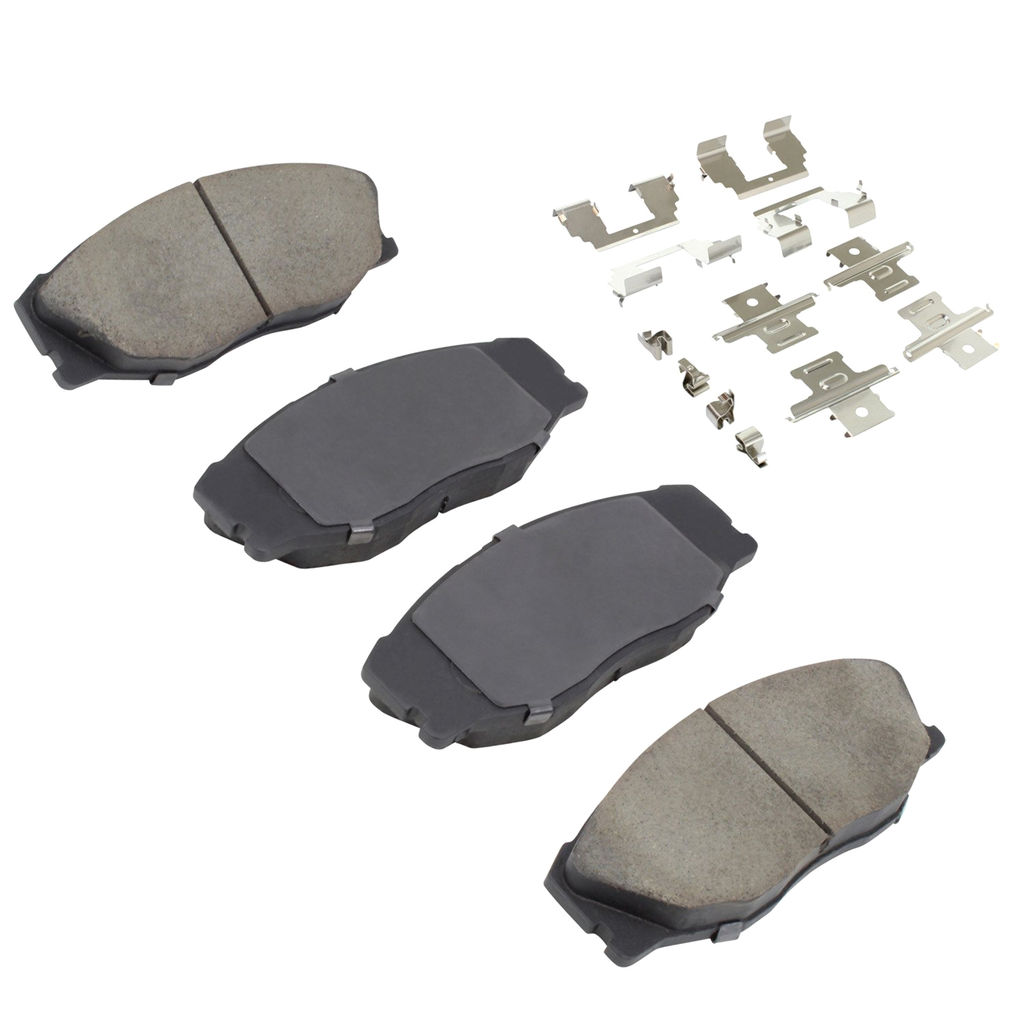 Quality-Built 1003-0604C - Black Series Ceramic Brake Pad Set