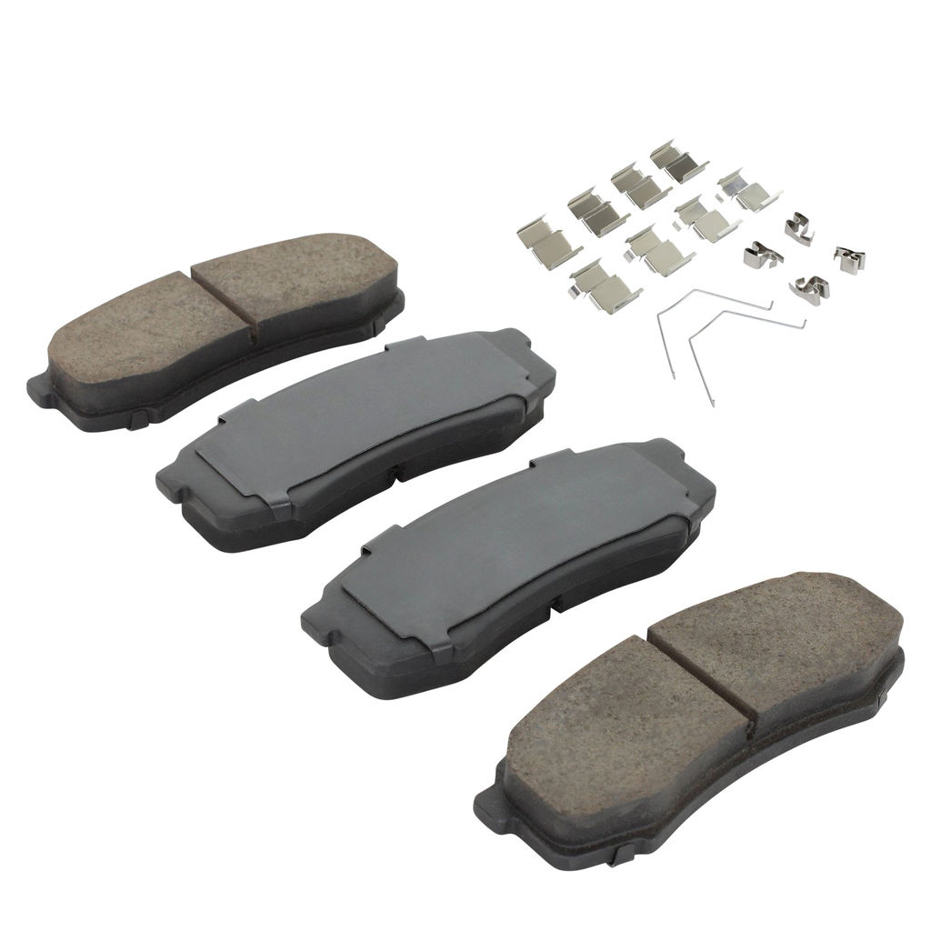 Quality-Built 1003-0606C - Black Series Ceramic Brake Pad Set
