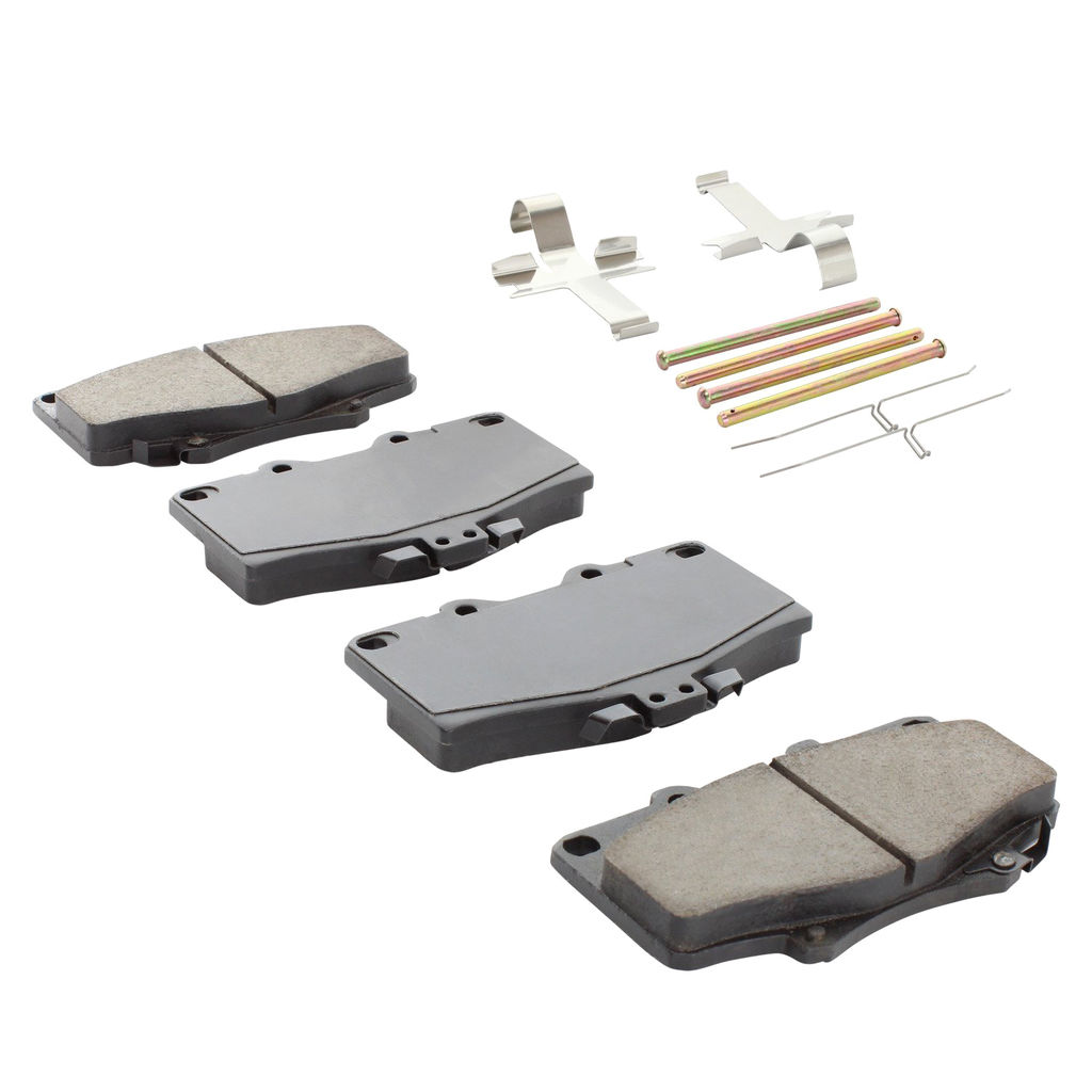 Quality-Built 1003-0611C - Black Series Ceramic Brake Pad Set