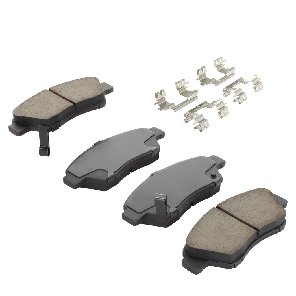Quality-Built 1003-0621C - Black Series Ceramic Brake Pad Set