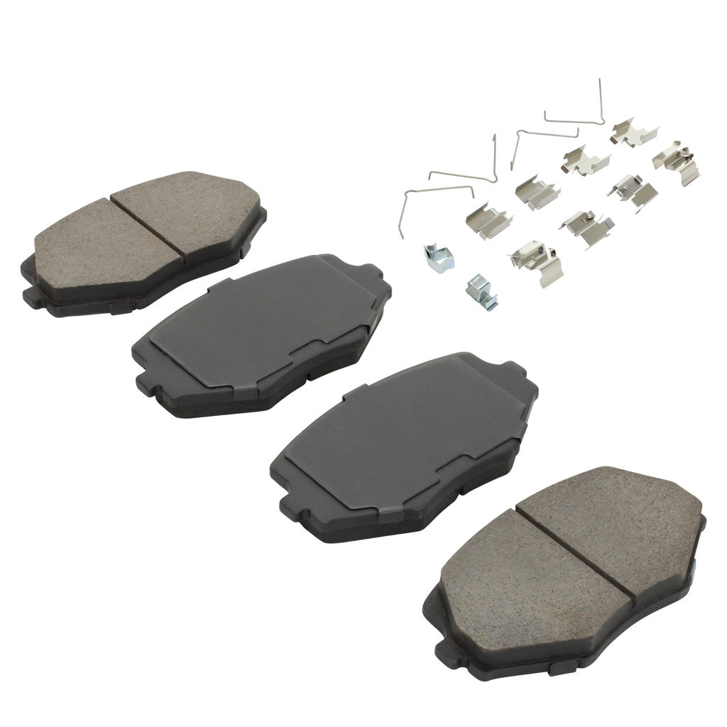 Quality-Built 1003-0635C - Black Series Ceramic Brake Pad Set
