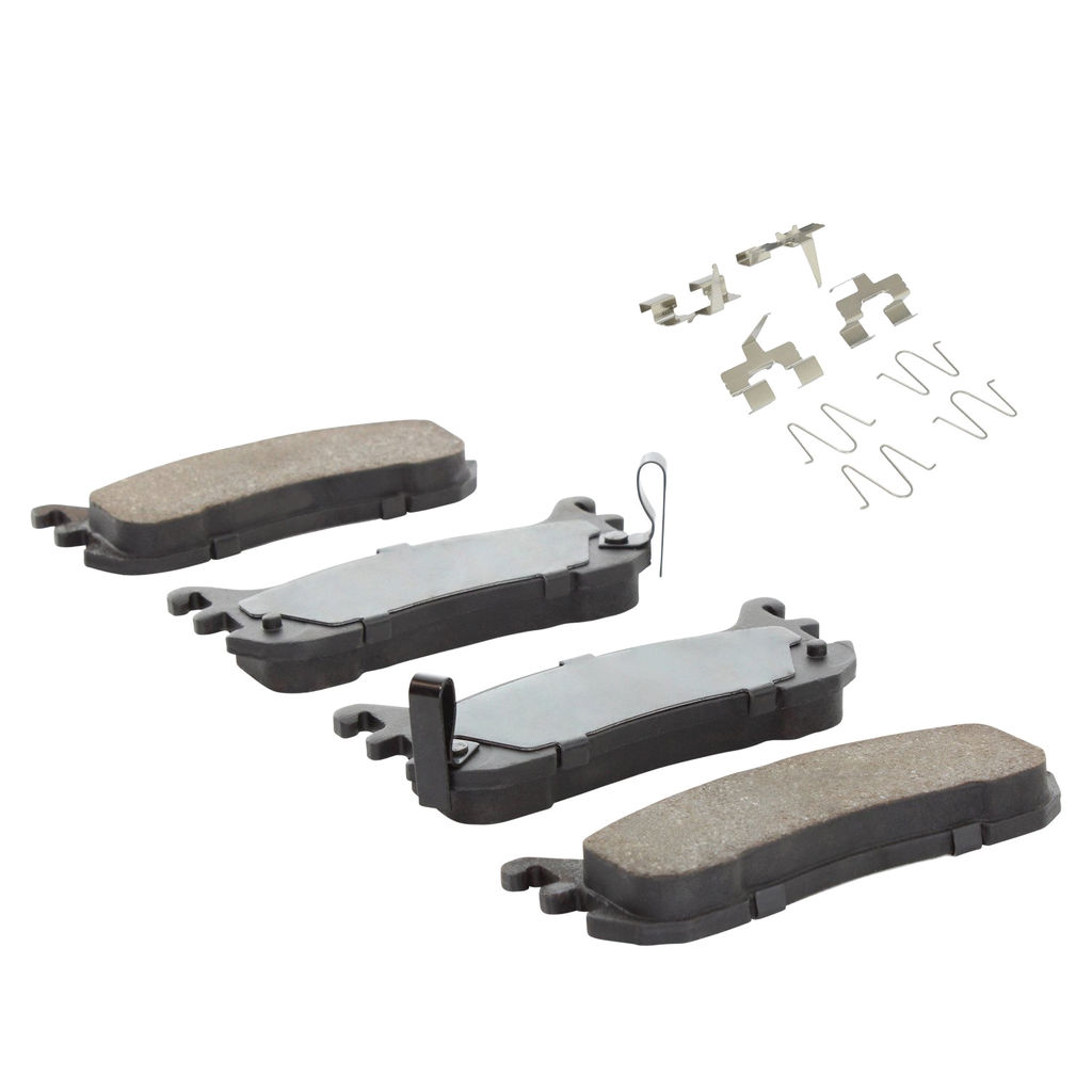 Quality-Built 1003-0636C - Black Series Ceramic Brake Pad Set