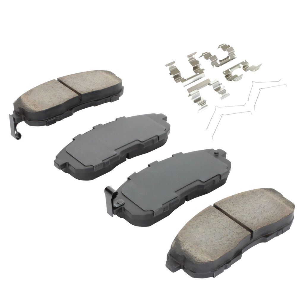 Quality-Built 1003-0653C - Black Series Ceramic Brake Pad Set