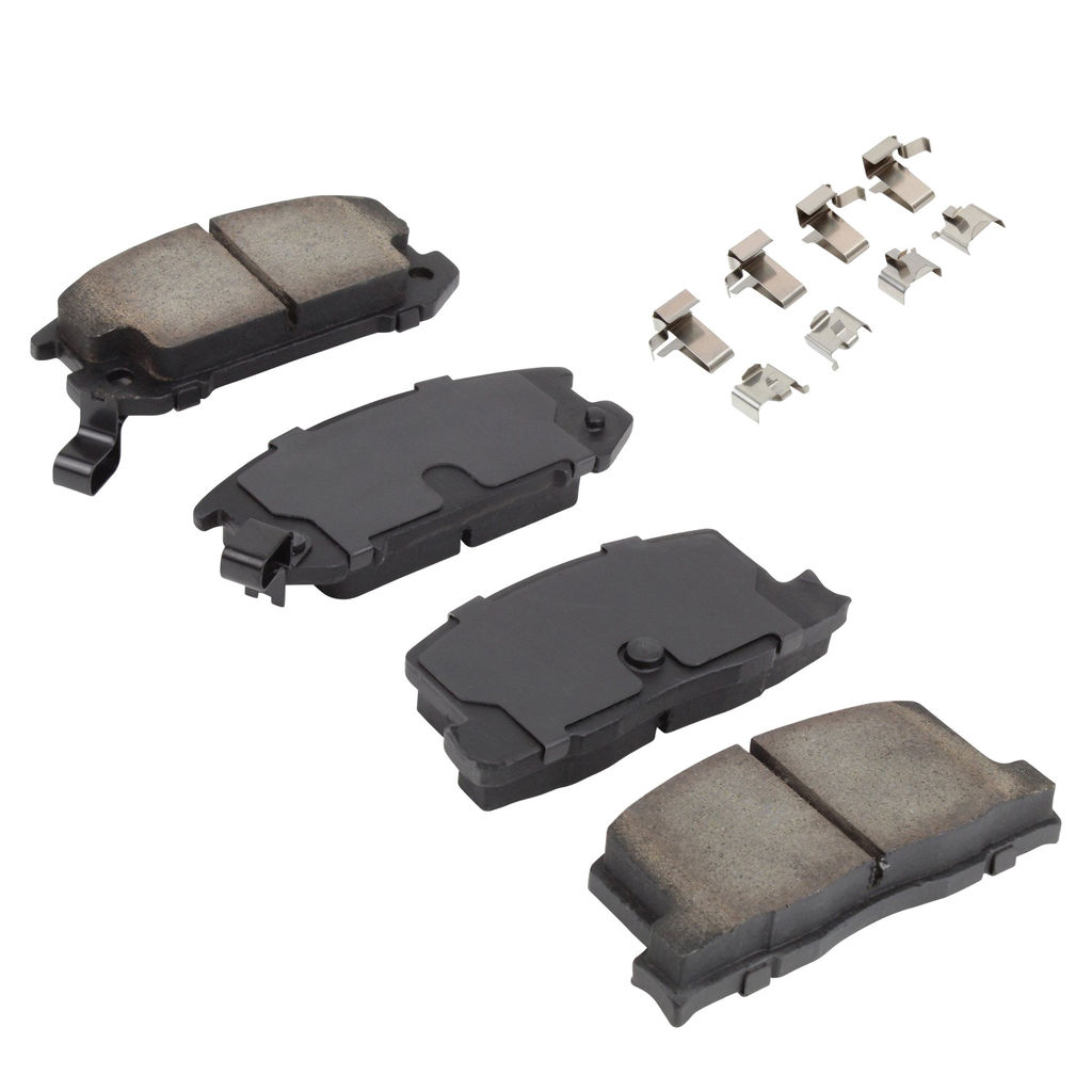 Quality-Built 1003-0657C - Black Series Ceramic Brake Pad Set