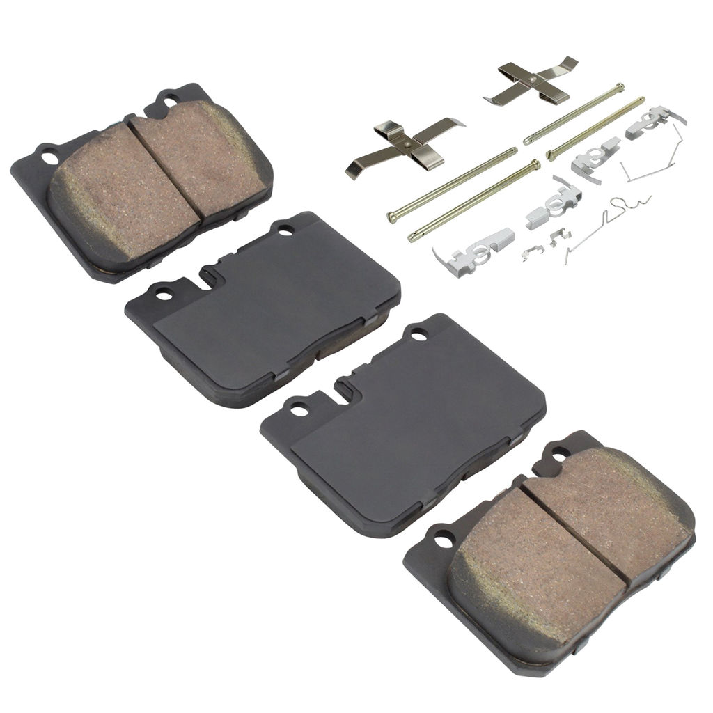 Quality-Built 1003-0665C - Black Series Ceramic Brake Pad Set