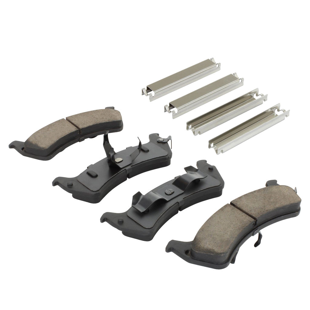 Quality-Built 1003-0667C - Black Series Ceramic Brake Pad Set
