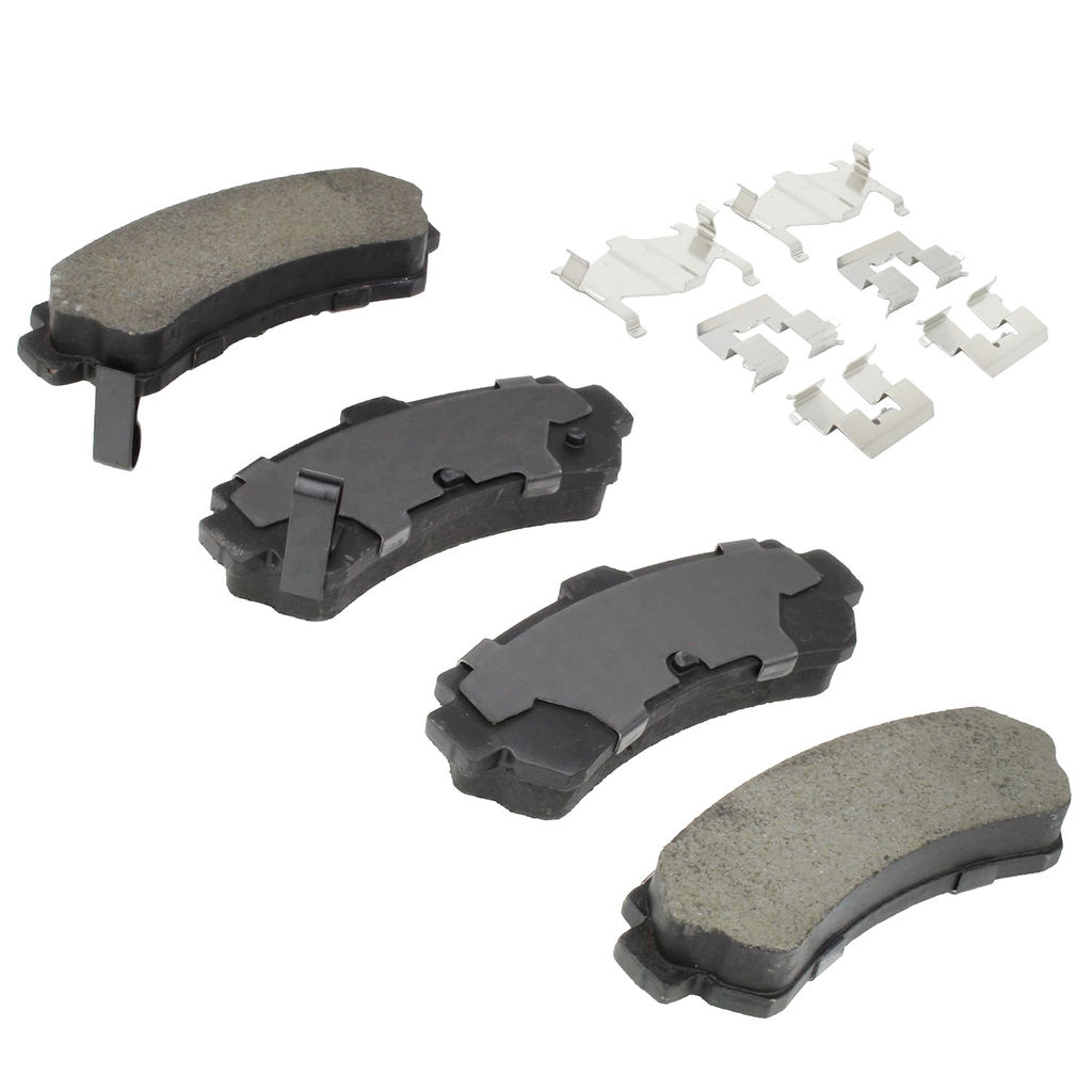 Quality-Built 1003-0669C - Black Series Ceramic Brake Pad Set