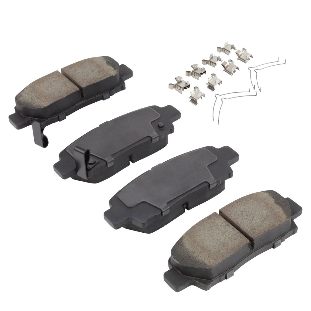 Quality-Built 1003-0672C - Black Series Ceramic Brake Pad Set