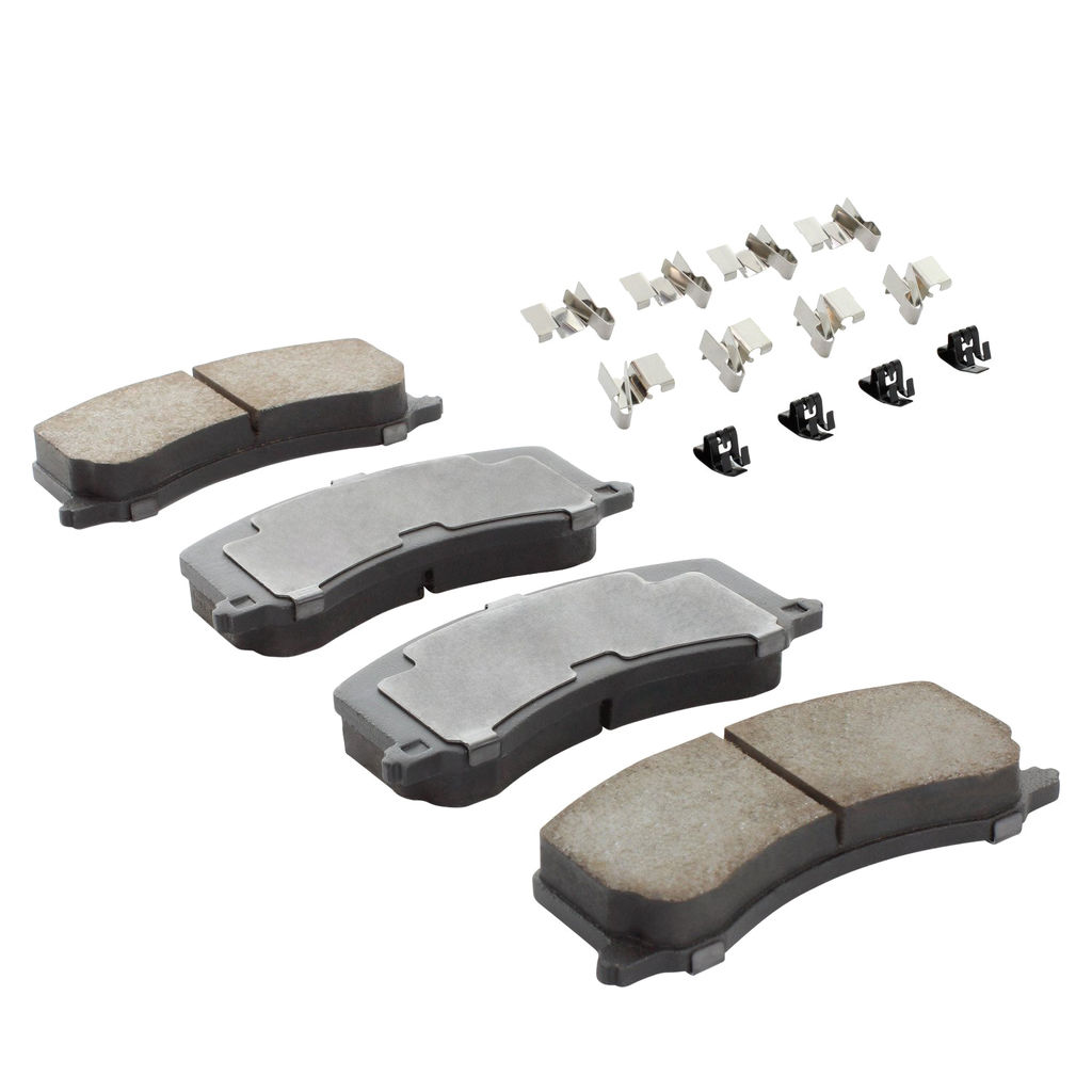 Quality-Built 1003-0677C - Black Series Ceramic Brake Pad Set