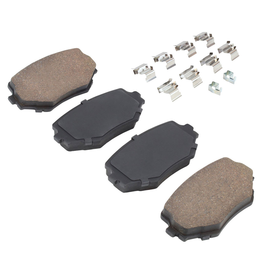 Quality-Built 1003-0680C - Black Series Ceramic Brake Pad Set