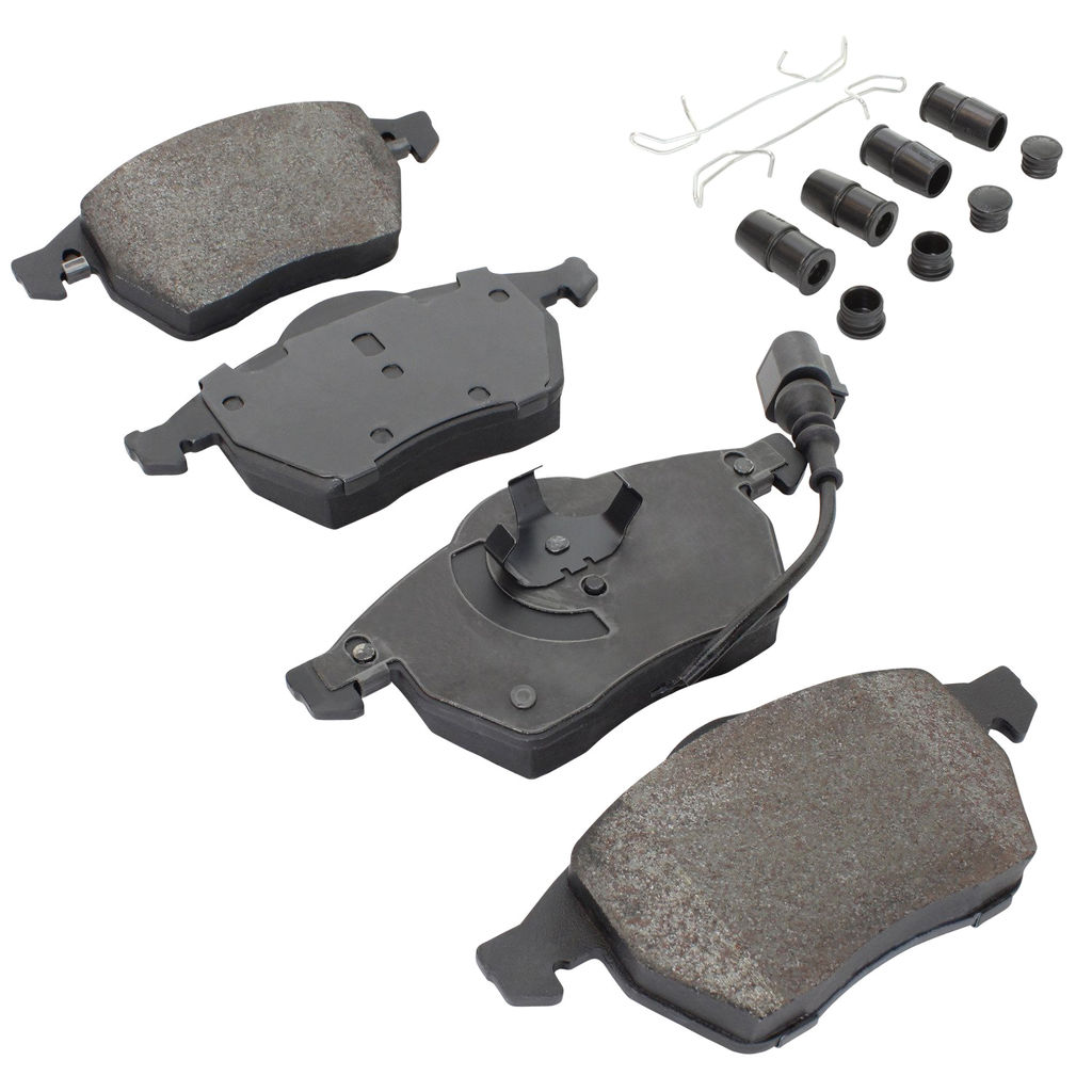 Quality-Built 1003-0687AC - Black Series Ceramic Brake Pad Set