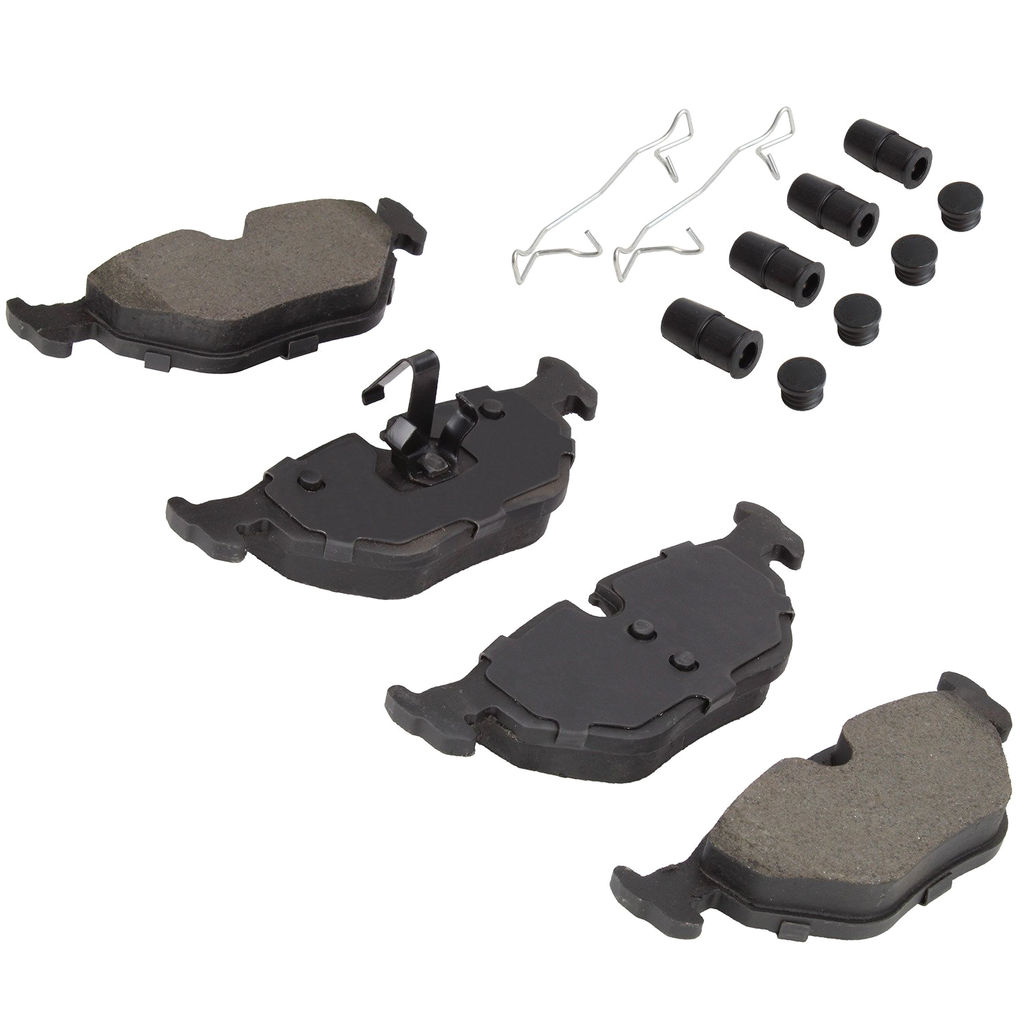 Quality-Built 1003-0692BC - Black Series Ceramic Brake Pad Set