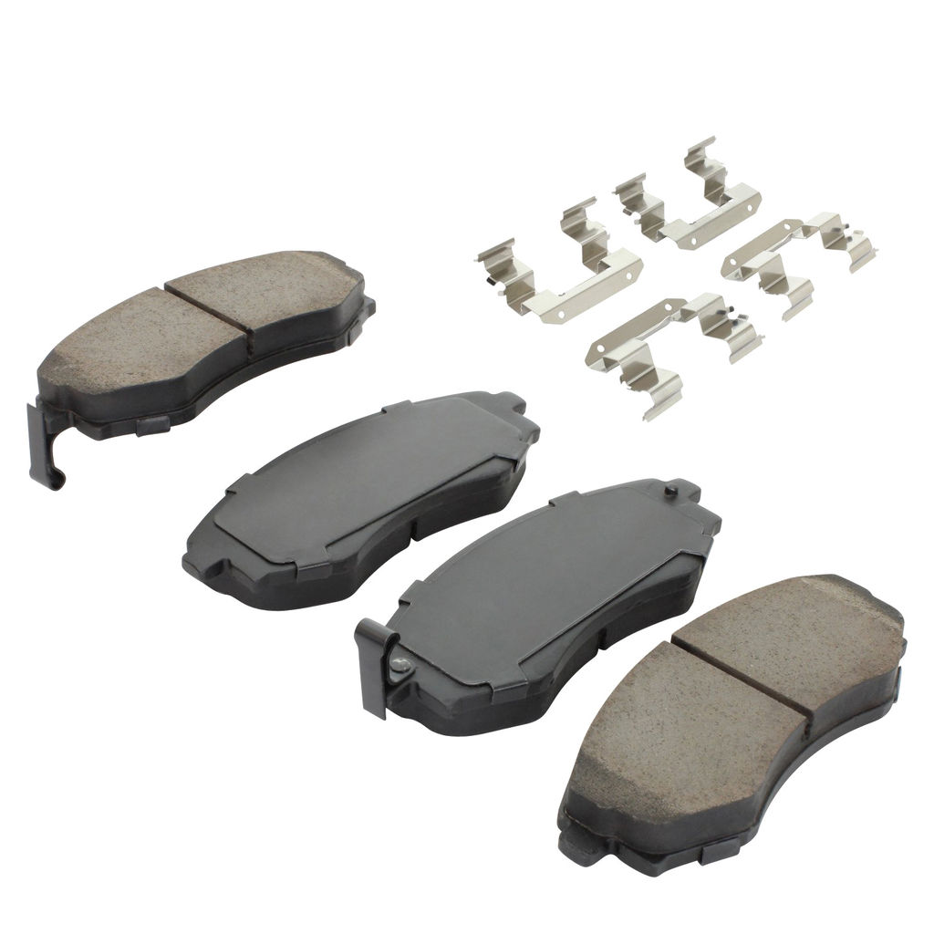 Quality-Built 1003-0700C - Black Series Ceramic Brake Pad Set