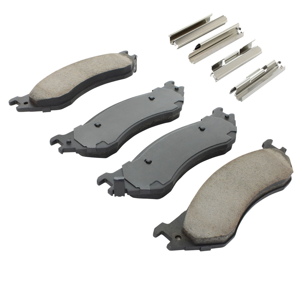 Quality-Built 1003-0702C - Black Series Ceramic Brake Pad Set