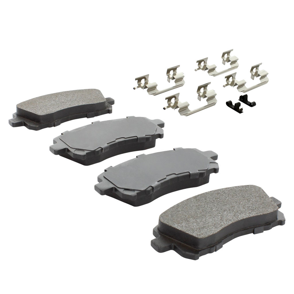 Quality-Built 1003-0721C - Black Series Ceramic Brake Pad Set
