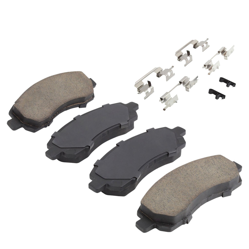 Quality-Built 1003-0722C - Black Series Ceramic Brake Pad Set