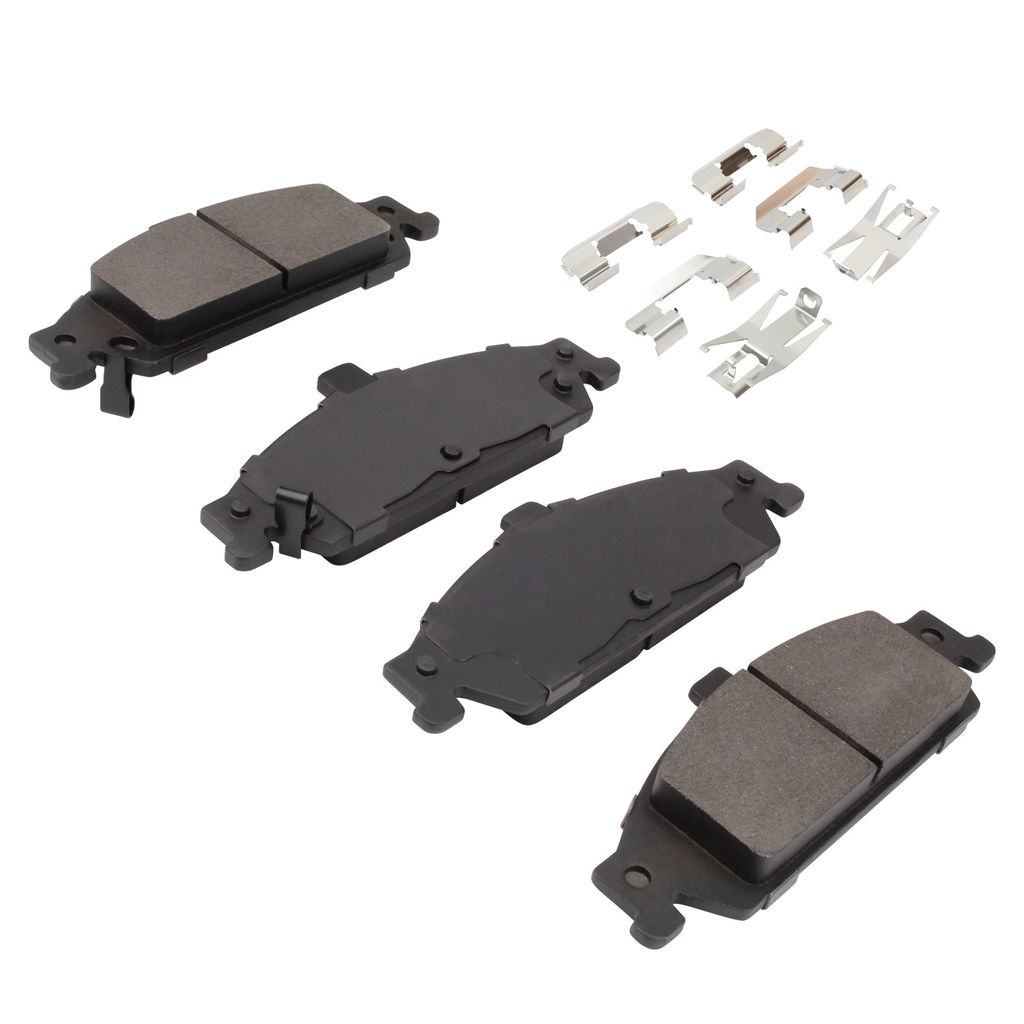 Quality-Built 1003-0727C - Black Series Ceramic Brake Pad Set