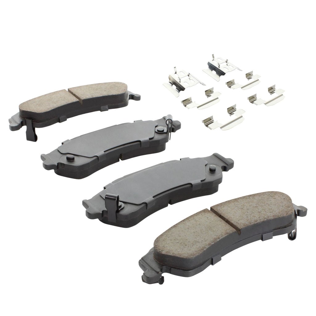 Quality-Built 1003-0729C - Black Series Ceramic Brake Pad Set