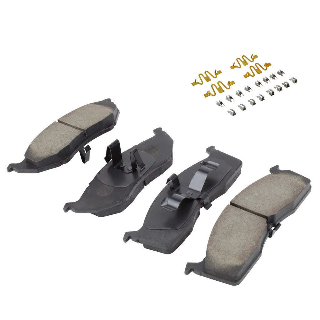 Quality-Built 1003-0730C - Black Series Ceramic Brake Pad Set