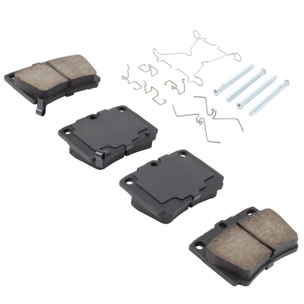 Quality-Built 1003-0733C - Black Series Ceramic Brake Pad Set