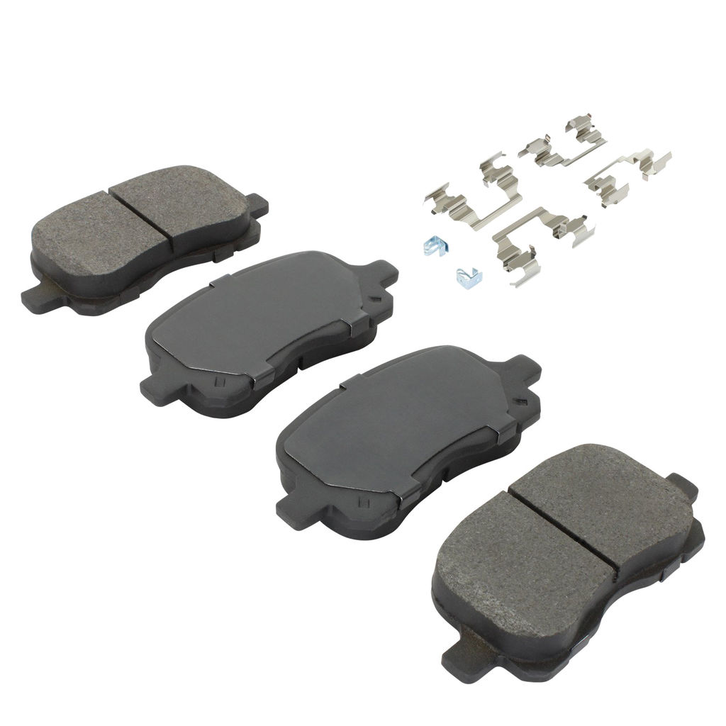 Quality-Built 1003-0741C - Black Series Ceramic Brake Pad Set
