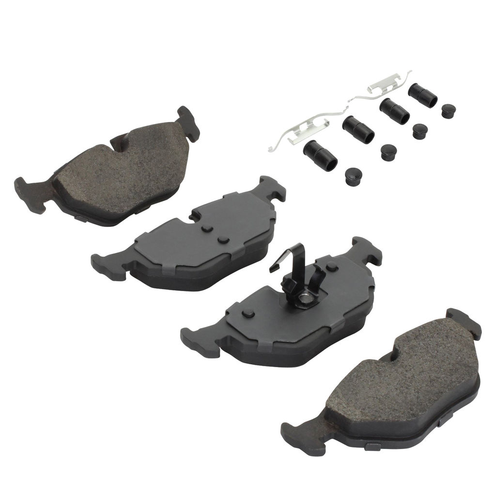 Quality-Built 1003-0763C - Black Series Ceramic Brake Pad Set