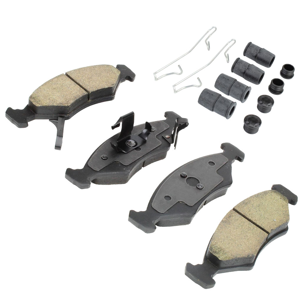 Quality-Built 1003-0766C - Black Series Ceramic Brake Pad Set