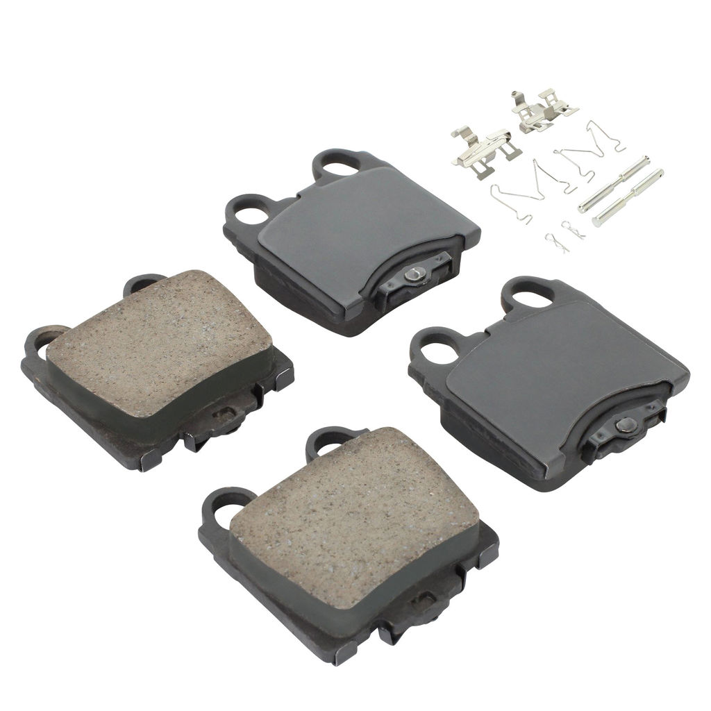 Quality-Built 1003-0771C - Black Series Ceramic Brake Pad Set