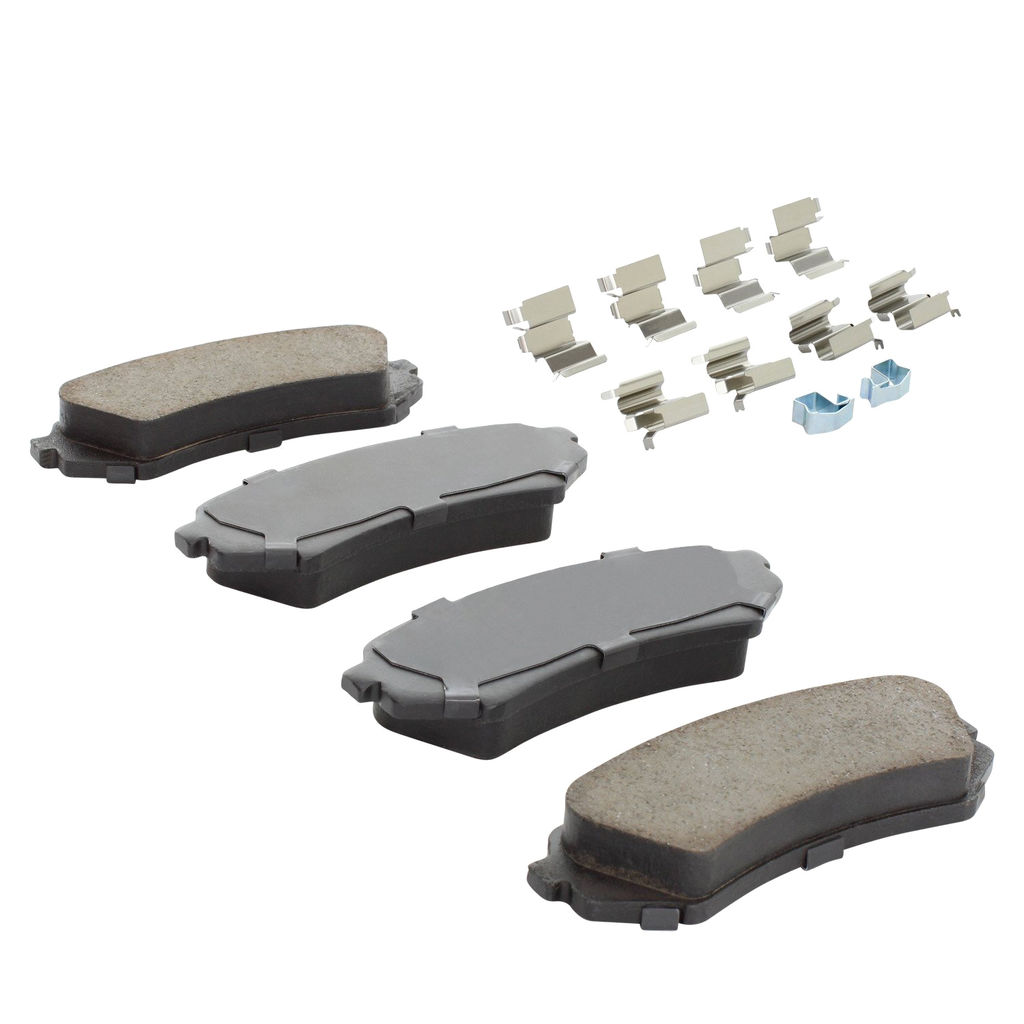 Quality-Built 1003-0773C - Black Series Ceramic Brake Pad Set