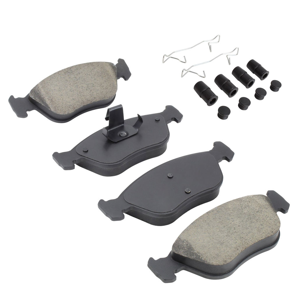 Quality-Built 1003-0783C - Black Series Ceramic Brake Pad Set