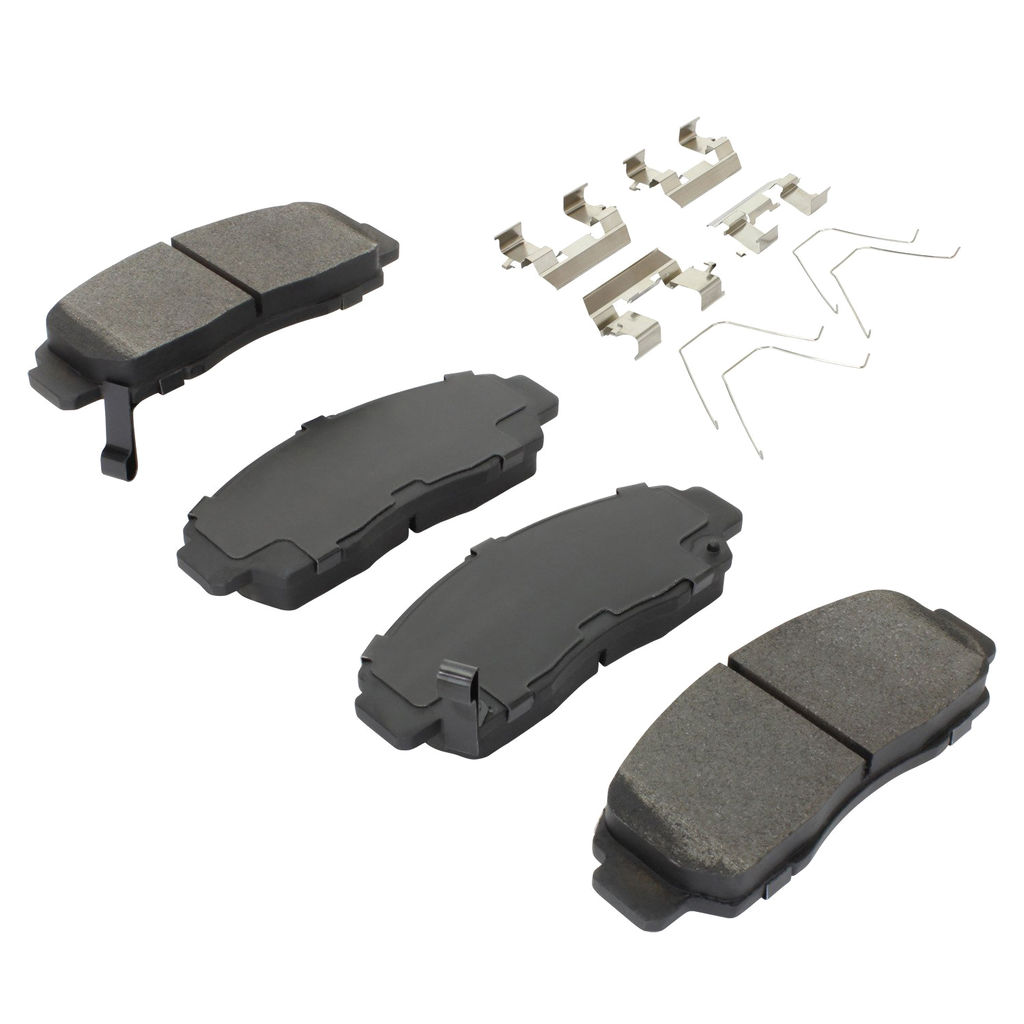 Quality-Built 1003-0787C - Black Series Ceramic Brake Pad Set