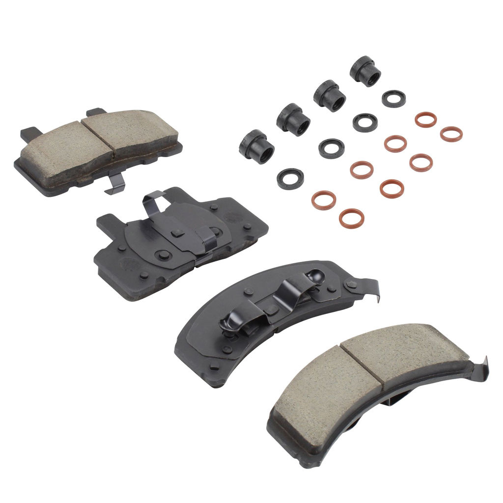 Quality-Built 1003-0789C - Black Series Ceramic Brake Pad Set