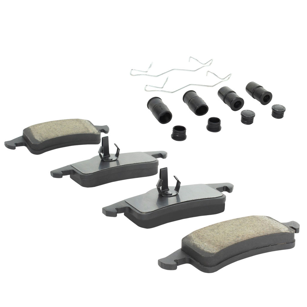 Quality-Built 1003-0791C - Black Series Ceramic Brake Pad Set