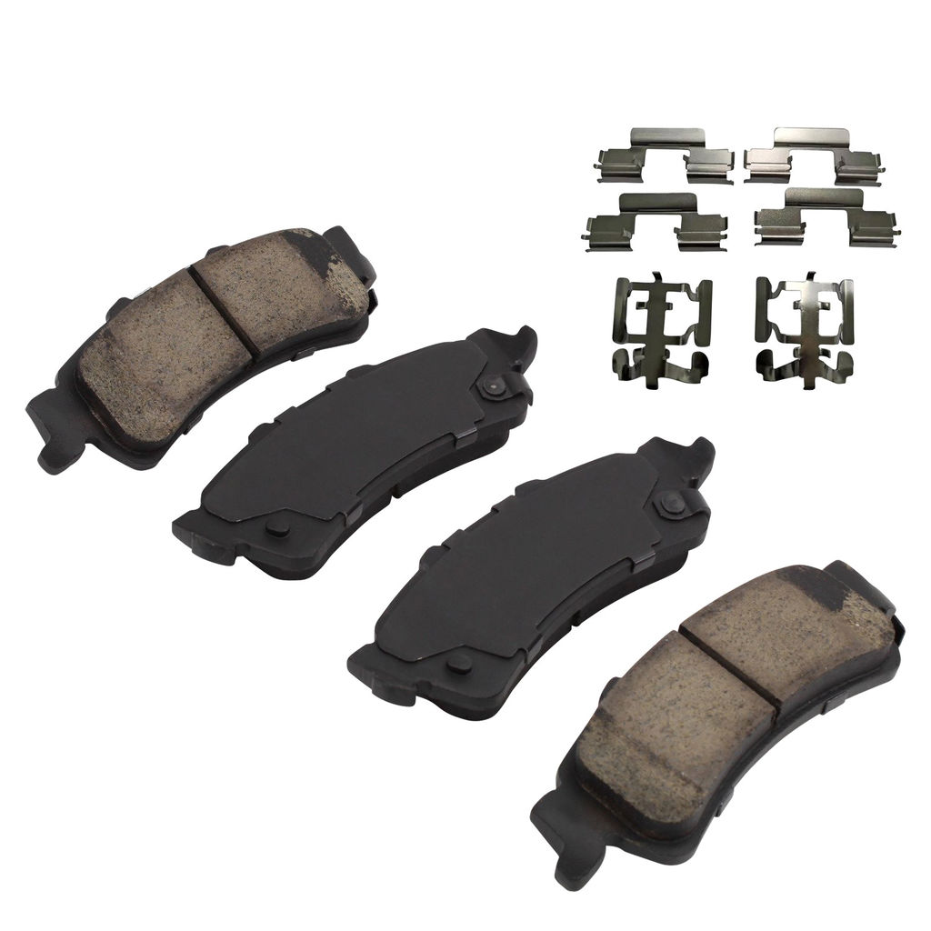 Quality-Built 1003-0792AC - Black Series Ceramic Brake Pad Set